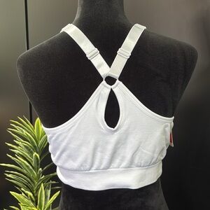 Puma Dry Cell X-back keyhole moisture wicking, seamless,removable cups,sport